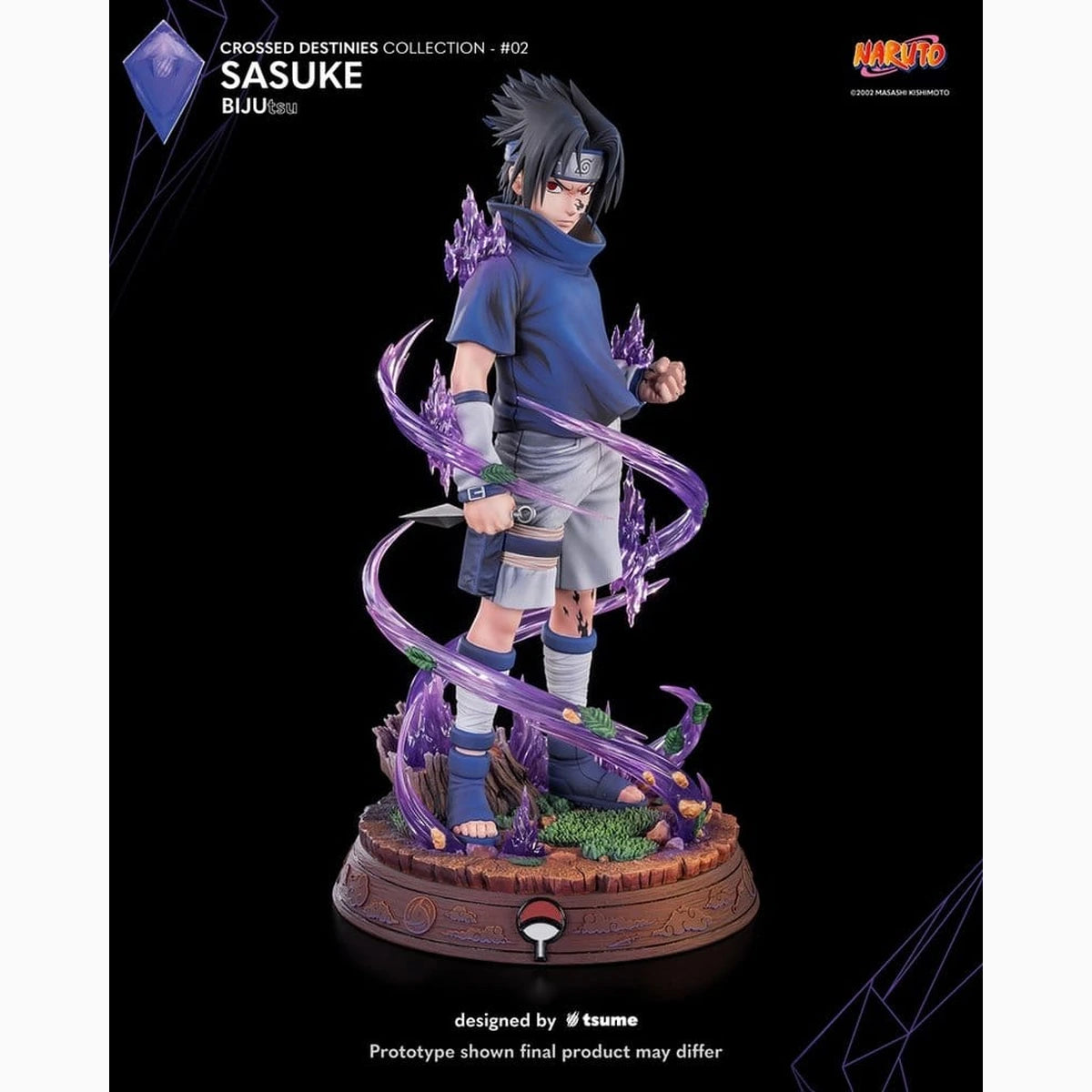 Naruto figurine Bijutsu Sasuke - Image 1