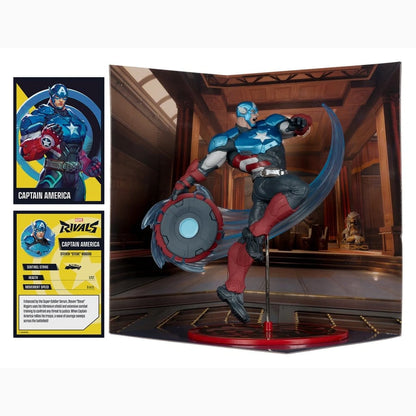 Marvel Rivals Collection figurine 1/10 Captain America 20 cm - Image 4