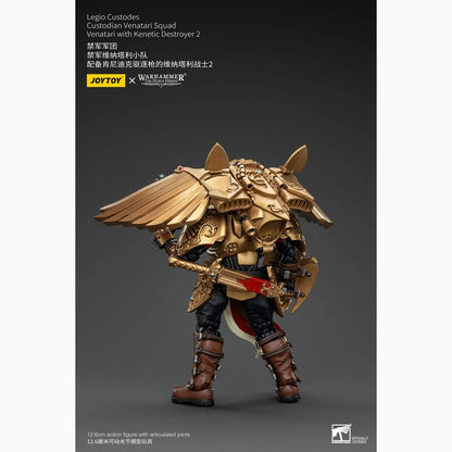 Warhammer The Horus Heresy figurine 1/18 Legio Custodes Custodian Venatari Squad Venatari with Kenetic Destroyer 2 13 cm - Image 4