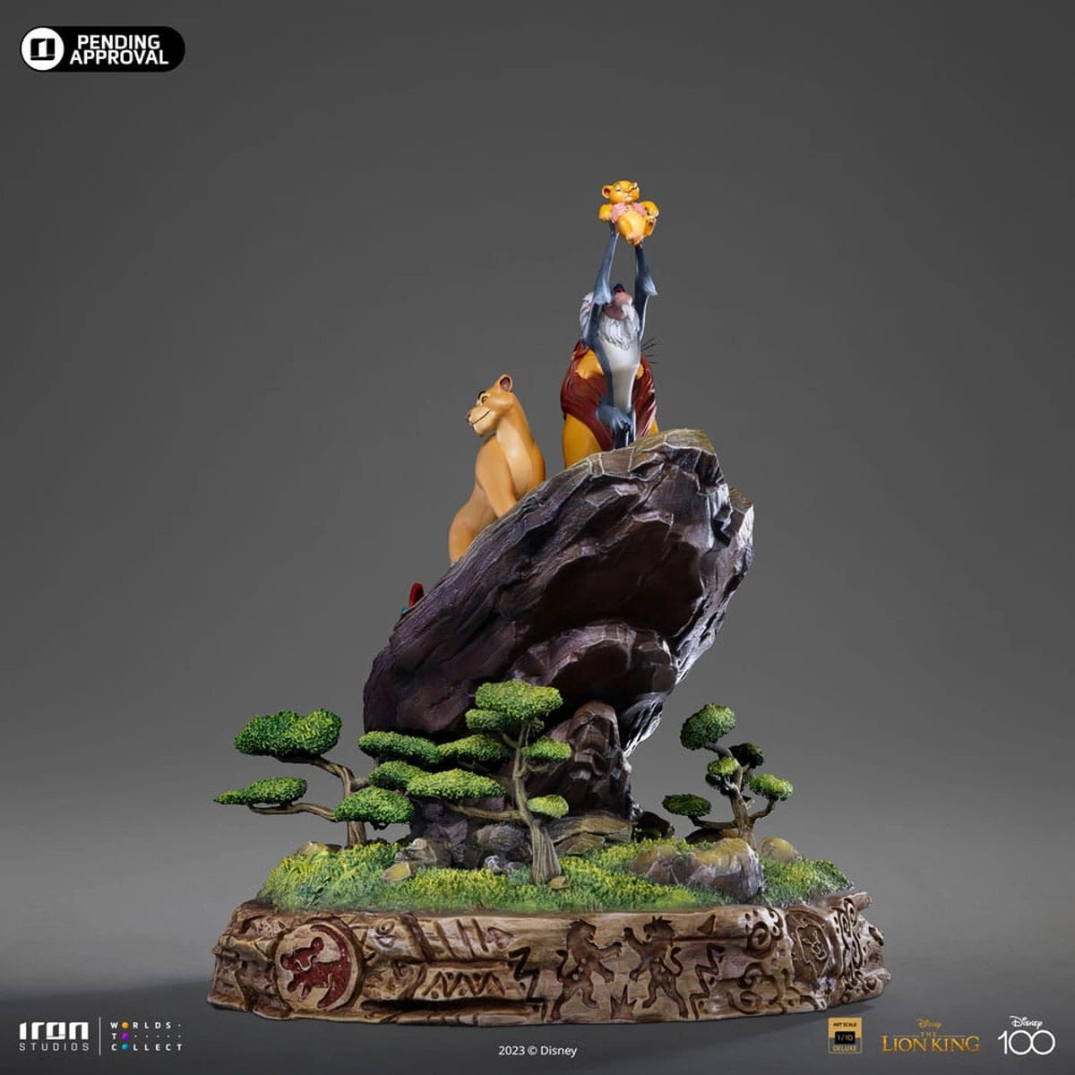 Disney statuette 1/10 Deluxe Art Scale Le Roi lion 34 cm - Image 2