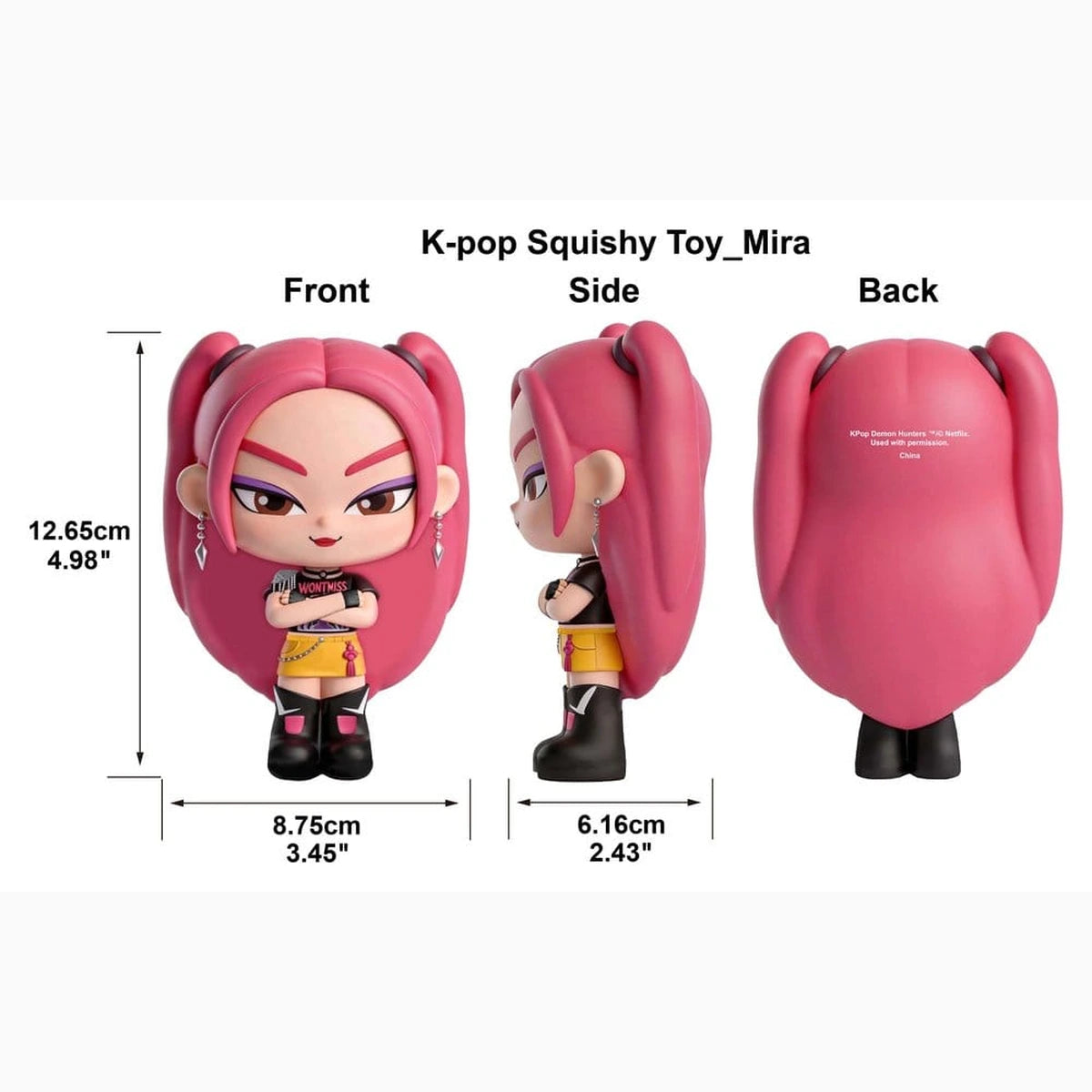 K-Pop Demon Hunters présentoir figurines Squishy (6) - Image 5