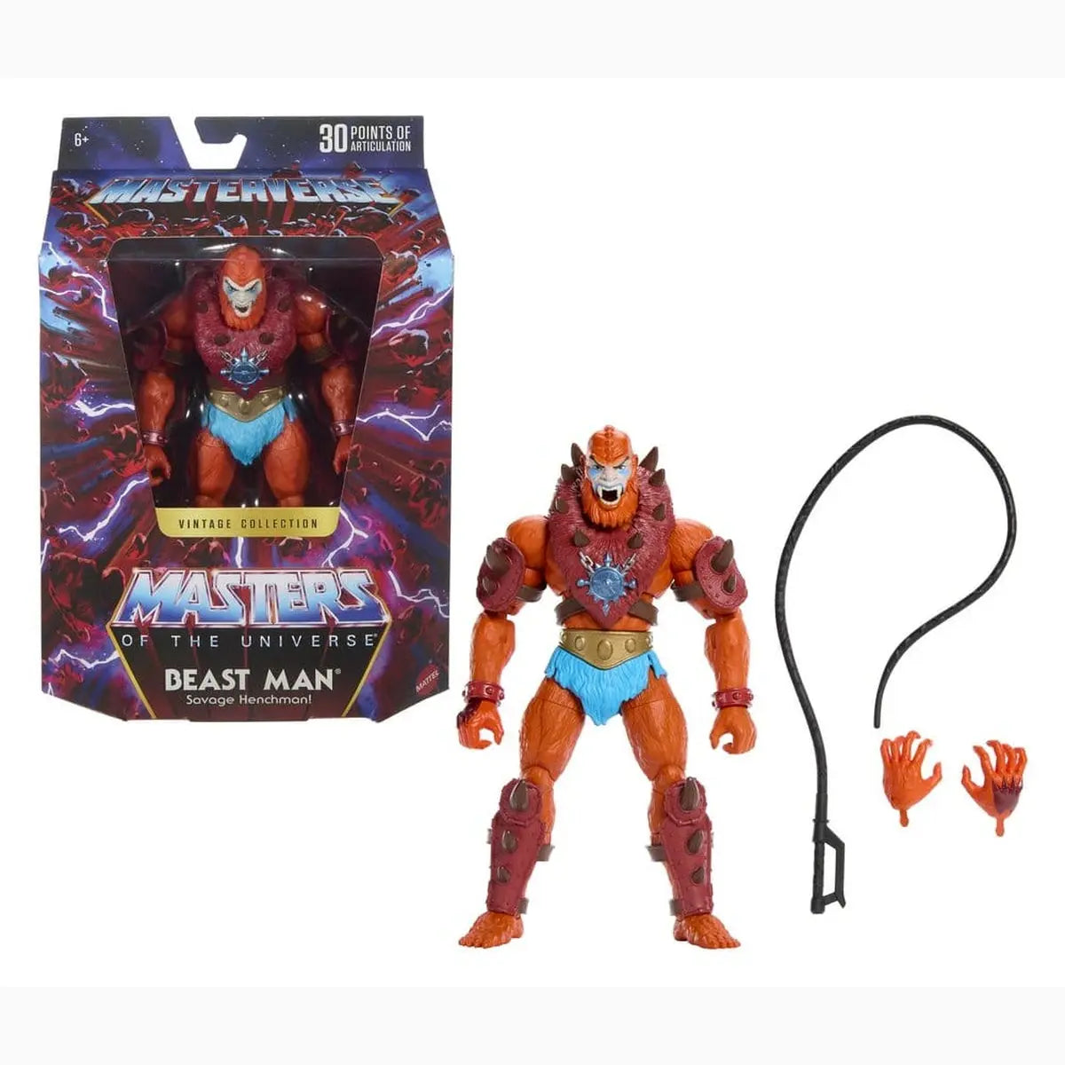 Masters of the Universe Masterverse figurine Vintage Collection: Beast Man 18 cm - Image 3