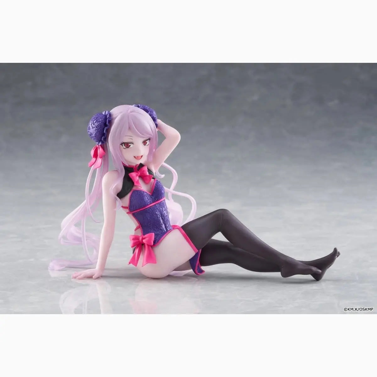 Overlord Desktop Cute statuette PVC Shalltear Chinese Dress Ver. 13 cm - Image 3