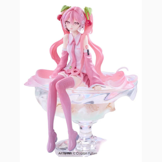 Hatsune Miku figurine PVC Noodle Stopper Sakura Miku 2026 Smile Ver. 14 cm - Image 1