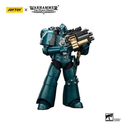 Warhammer The Horus Heresy figurine Alpha Legion Head hunter With Banestrike Combi-Bolter And Power Dagger 20 cm - Image 1