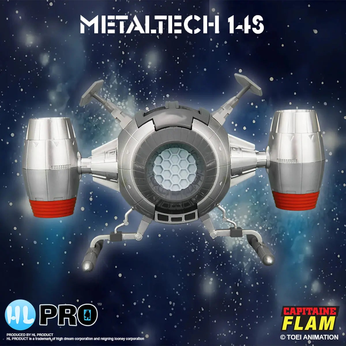 Captaine Flam Metaltech 14S Cosmoliner Cosmolem Silver Edition Box FR - Image 6