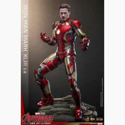 Avengers : L'Ère d'Ultron figurine Movie Masterpiece Diecast 1/6 Iron Man Mark XLIII (2.0) 32 cm - Image 5