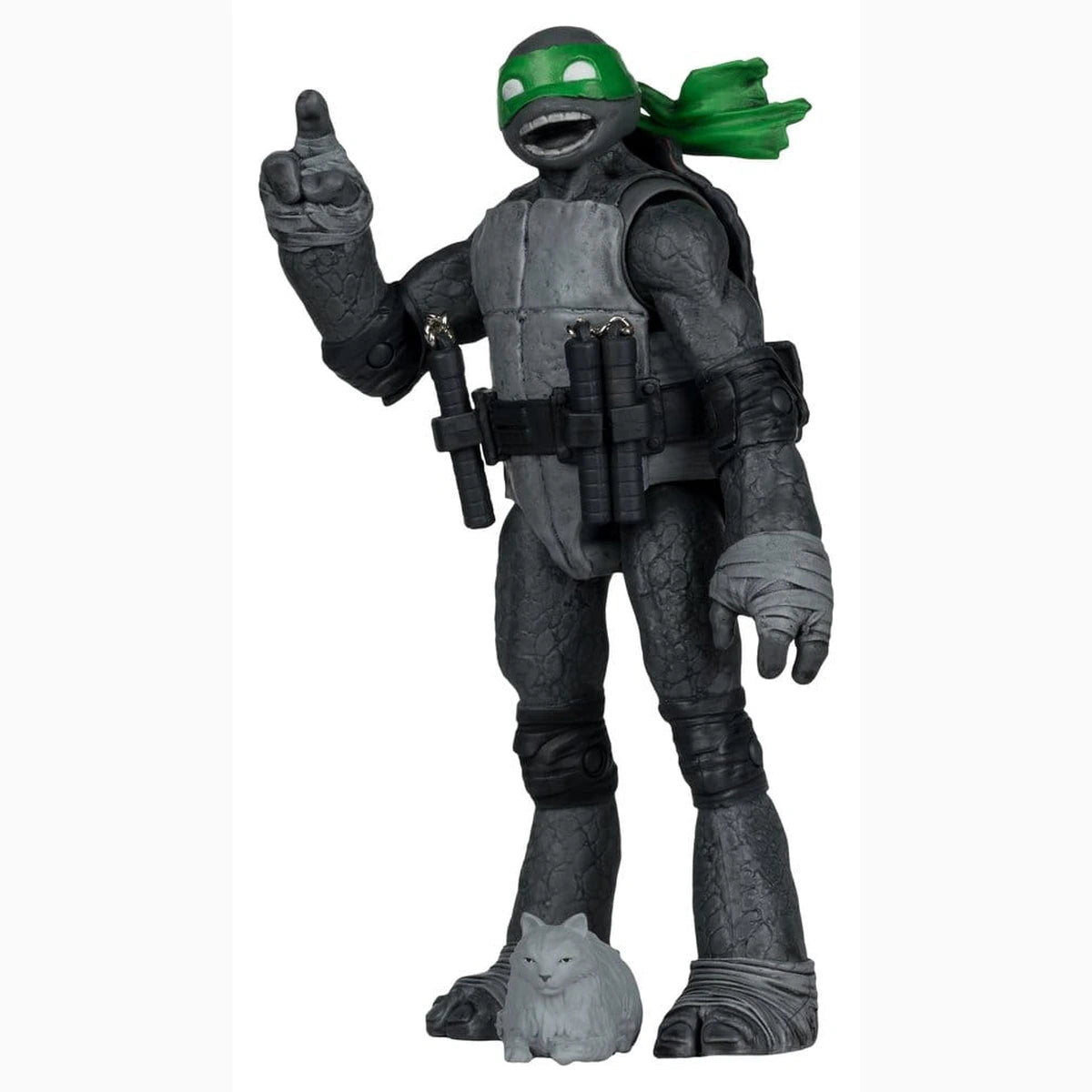 Tortues Ninja Page Punchers figurine Michelangelo (Black White & Green) (Red Platinum Edition) 13 cm - Image 1