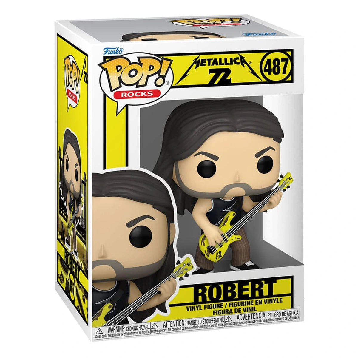 Metallica POP! Rocks Vinyl Figurine Robert (72 Seasons) 9 cm - Image 4