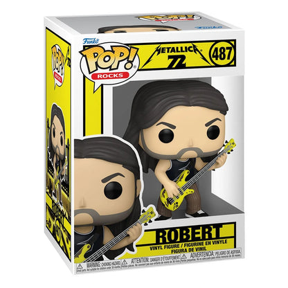 Metallica POP! Rocks Vinyl Figurine Robert (72 Seasons) 9 cm - Image 4