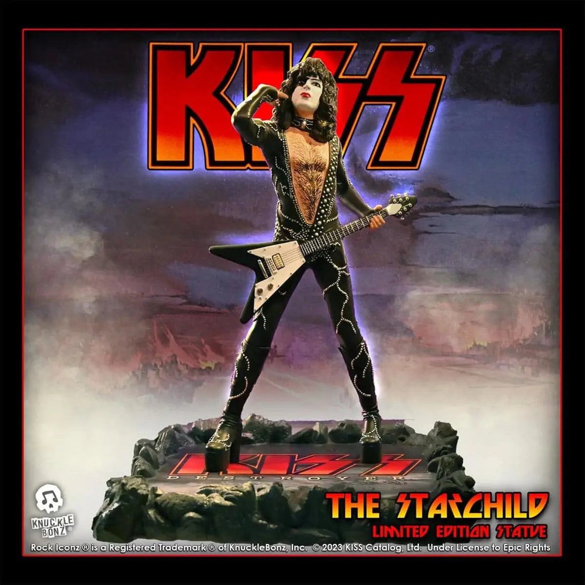 Kiss statuette Rock Iconz The Starchild (Destroyer) 22 cm - Image 5