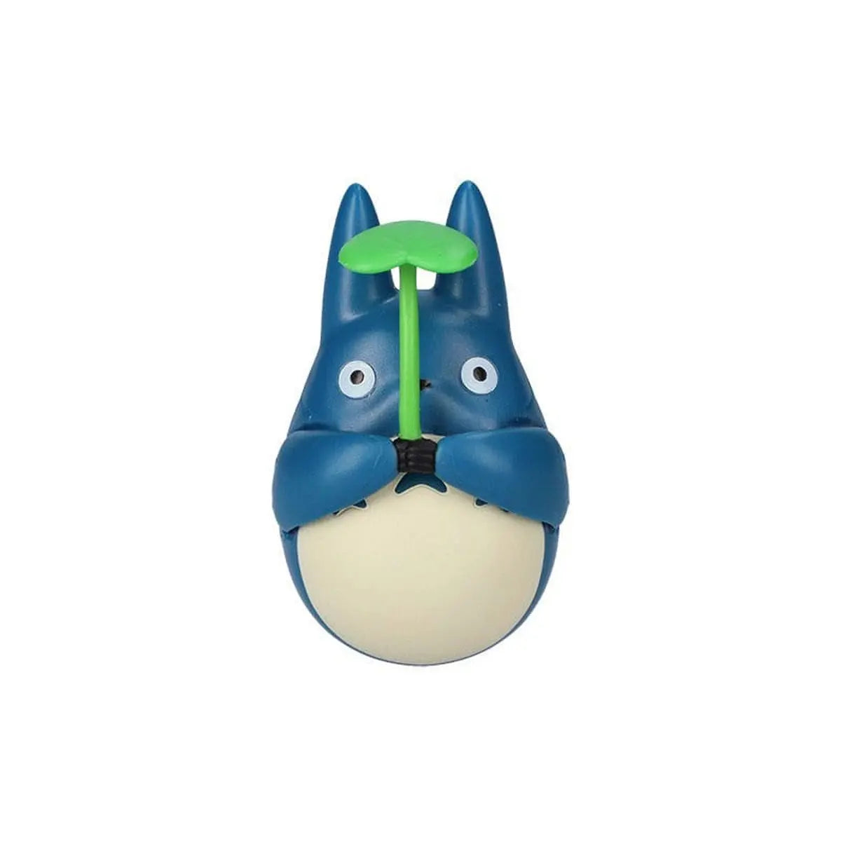 Mon voisin Totoro figurine culbuto Mid Totoro with leaf 6 cm - Image 1
