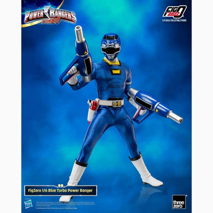 Power Rangers Turbo figurine FigZero 1/6 Blue Turbo Power Ranger 30 cm - Image ajoutée 8