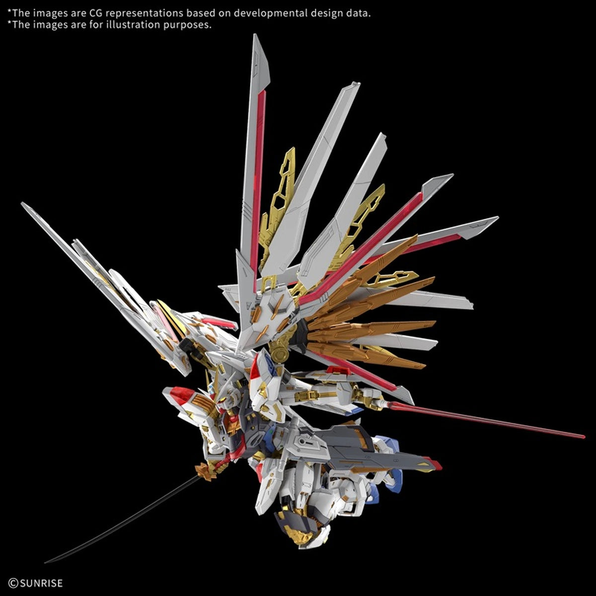 Gundam Gunpla MGEX 1/100 Mighty Strike Freedom Gundam - Image 4