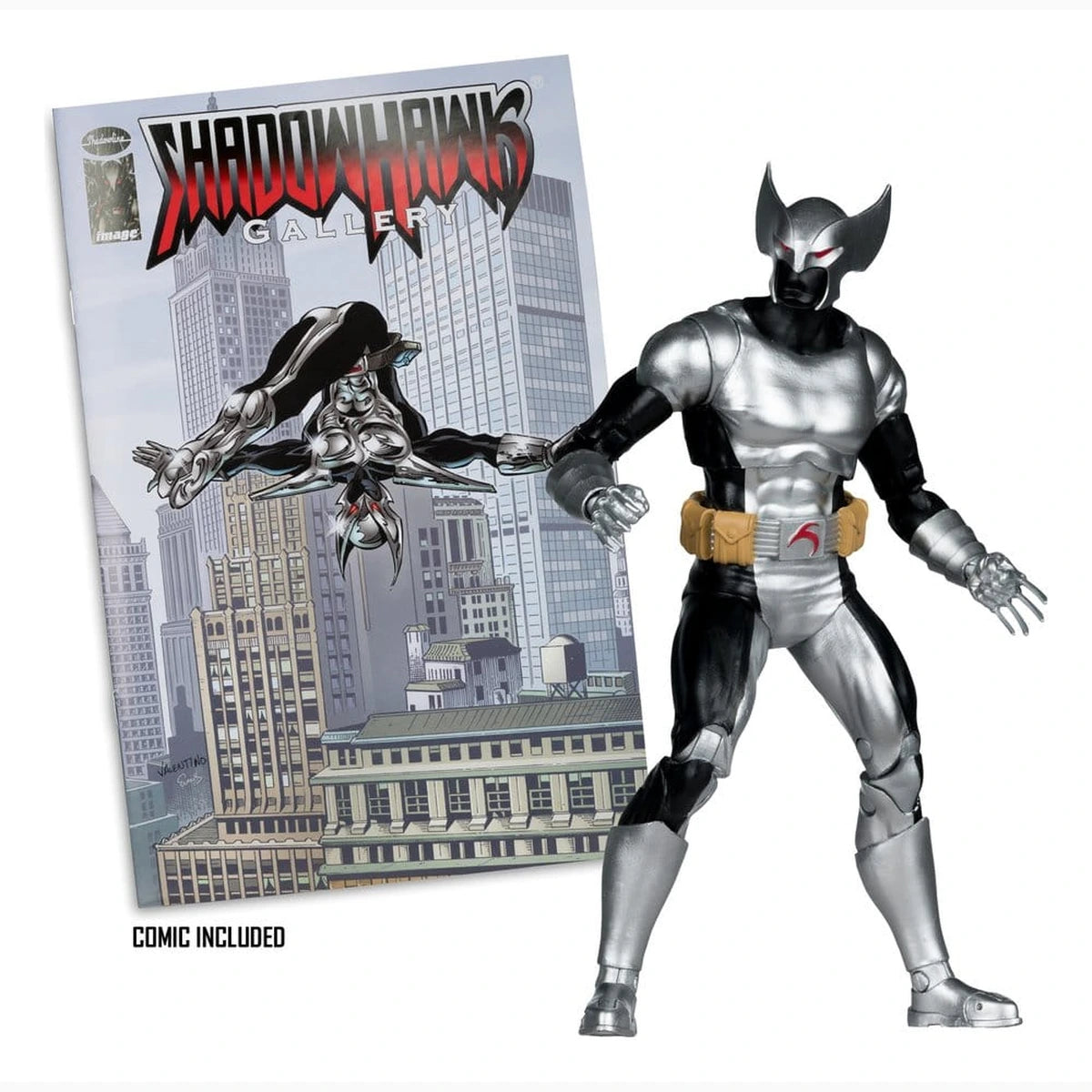 Image Comics Founders Series McFarlane Elite Edition figurine Shadowhawk 18 cm - Image 3