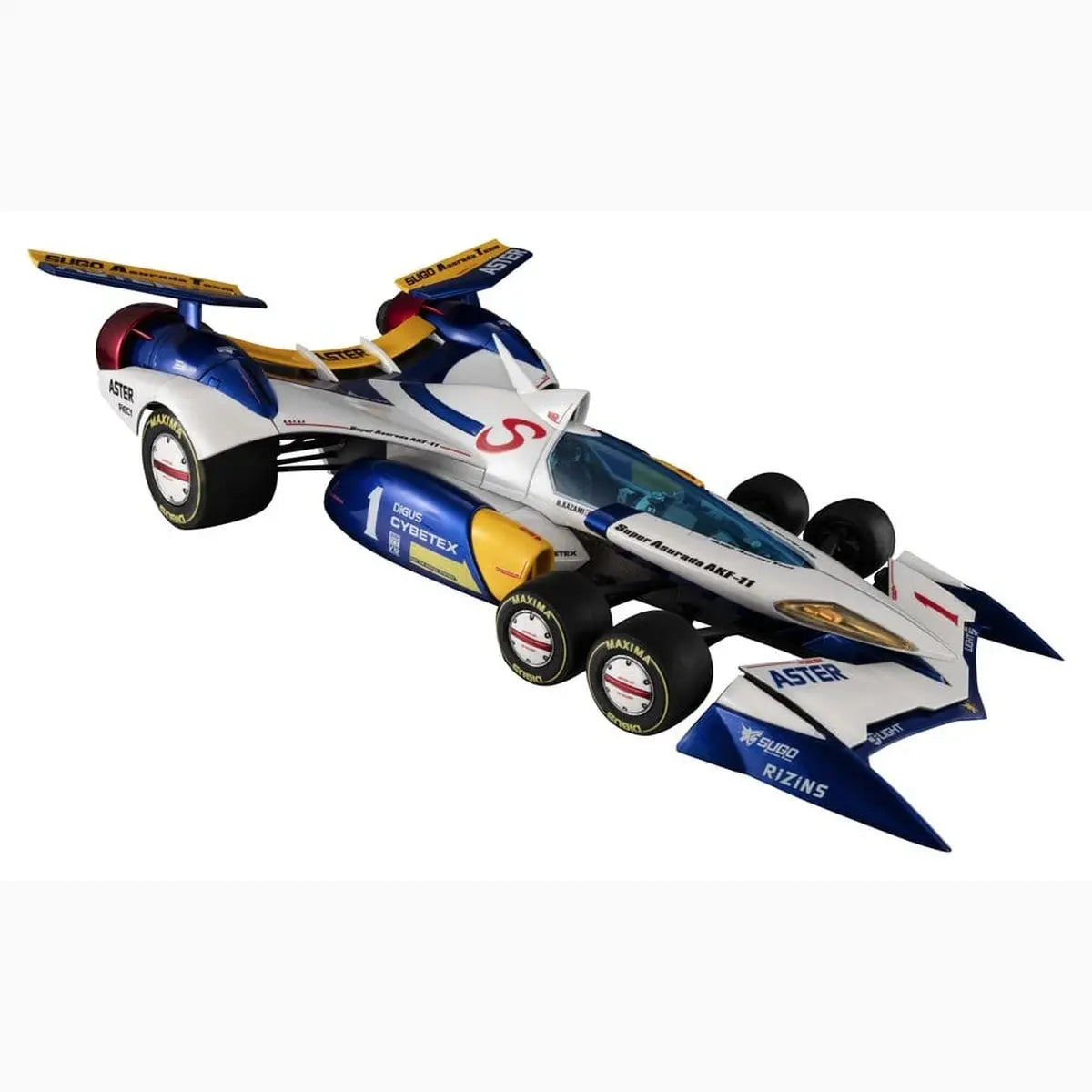 Future GPX Cyber Formula Variable Action Hi-SPEC véhicule Super Asurada AKF-11 35th Anniversary Color Edition 27 cm - Image 5