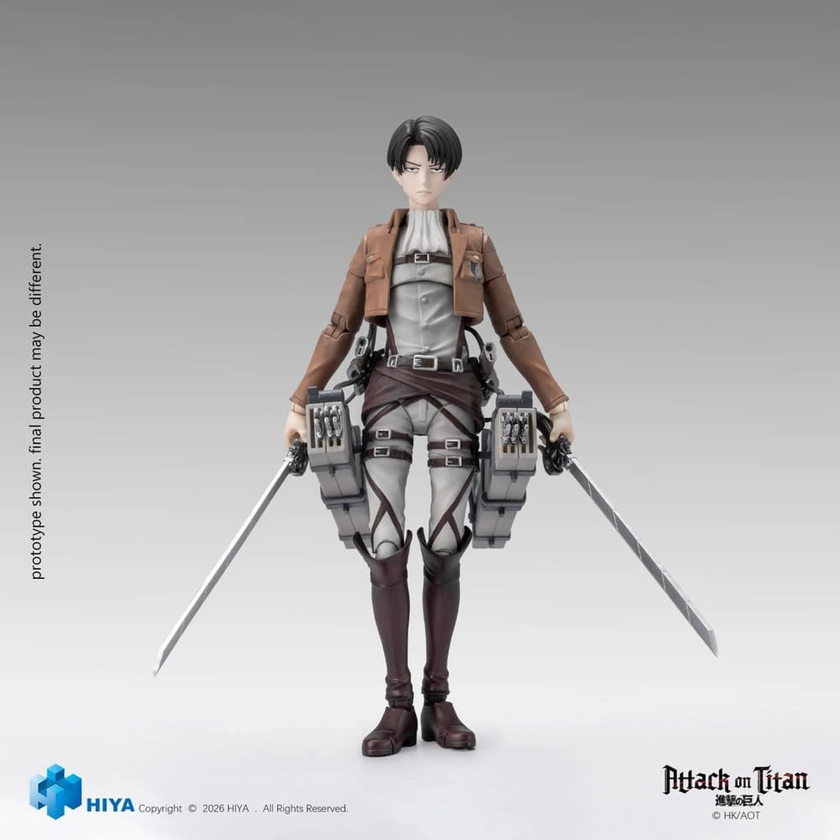 Attack on Titan Exquisite Basic Series figurine 1/12 Levi Ackerman 15 cm - Image 3