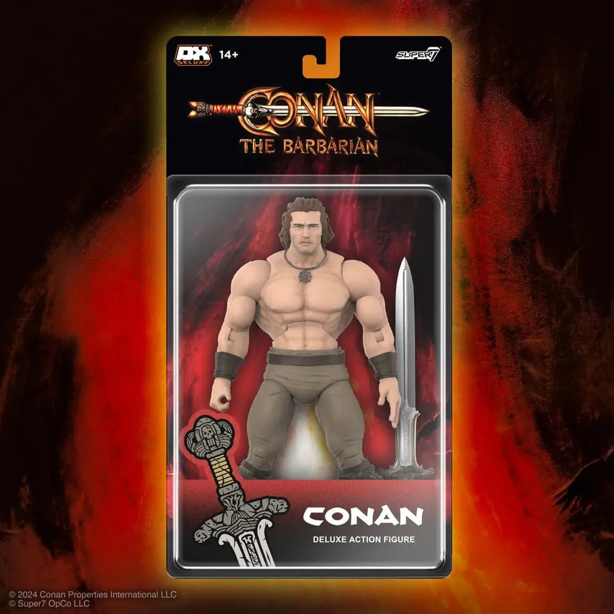 Conan le Barbare 1982 figurine Deluxe Conan Iconic Pose 18 cm - Image 6