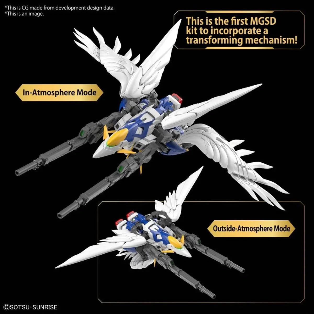 Gundam Gunpla MGSD Wing Gundam Zero Ew - Image 6