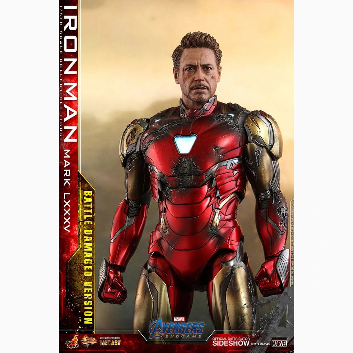Avengers: Endgame figurine Movie Masterpiece Diecast 1/6 Iron Man Mark LXXXV (Battle Damaged Version) Special Edition 32 cm - Image 3