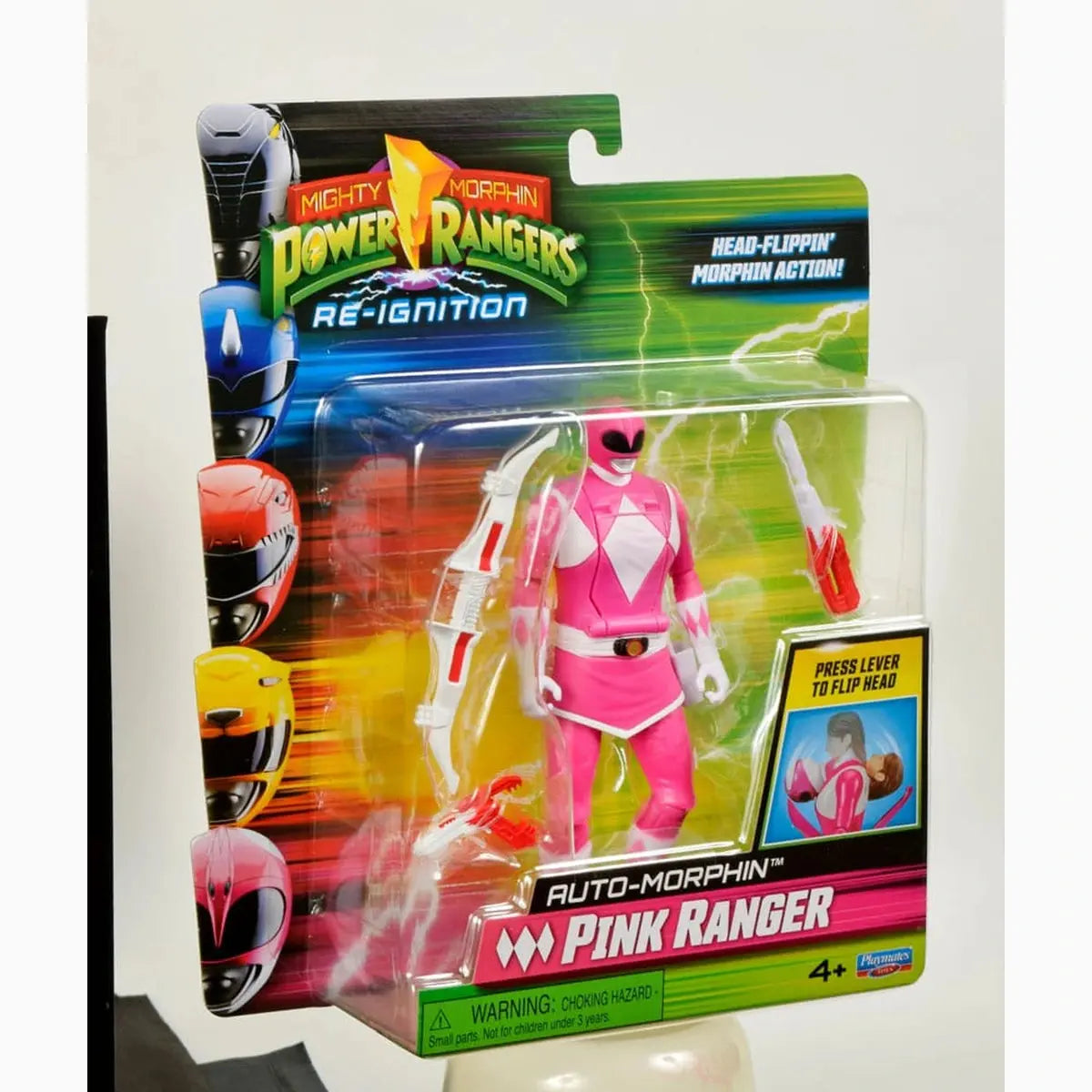 Power Rangers Figurine Auto-Morphin Pink Ranger 12 cm - Image ajoutée 11