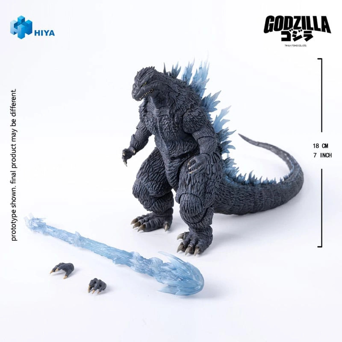 Godzilla Against Mechagodzilla (2002) figurine Exquisite Basic Heat Ray Godzilla 18 cm - Image 1
