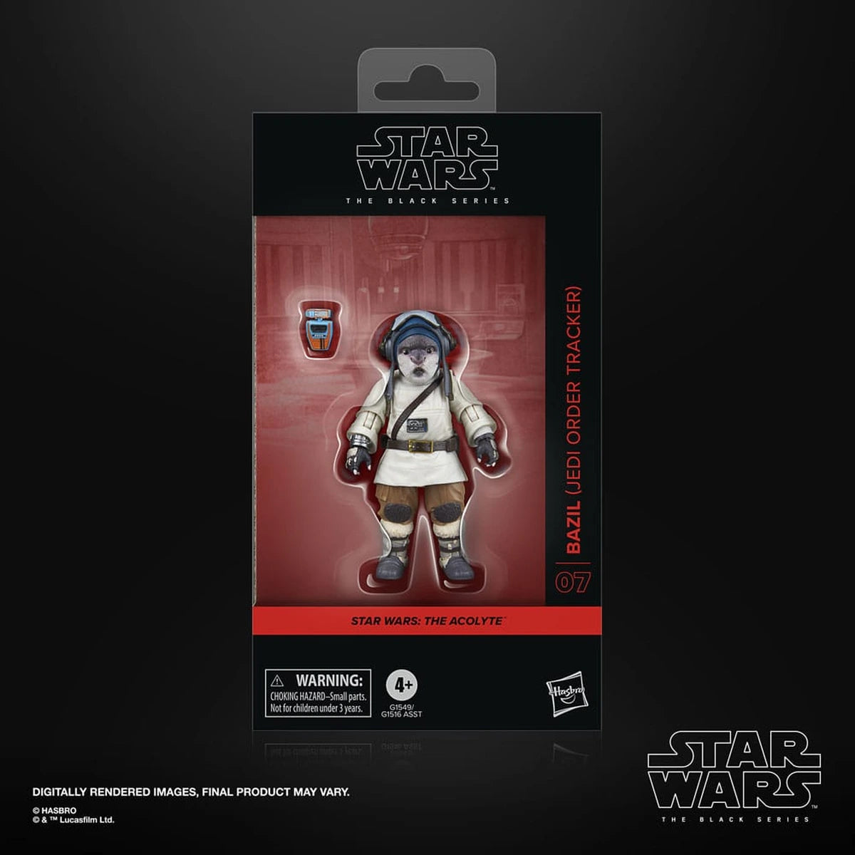 Star Wars: The Acolyte Black Series figurine Bazil (Jedi Order Tracker) 10 cm - Image 3