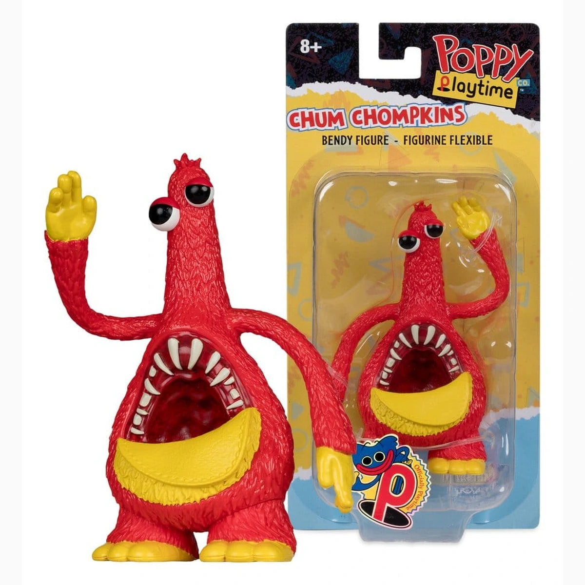 Poppy Playtime Bendables figurine Chum Chompkins 11 cm - Image 2