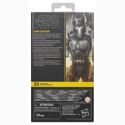Star Wars: The Clone Wars Black Series figurine Gar Saxon 15 cm - Image 5