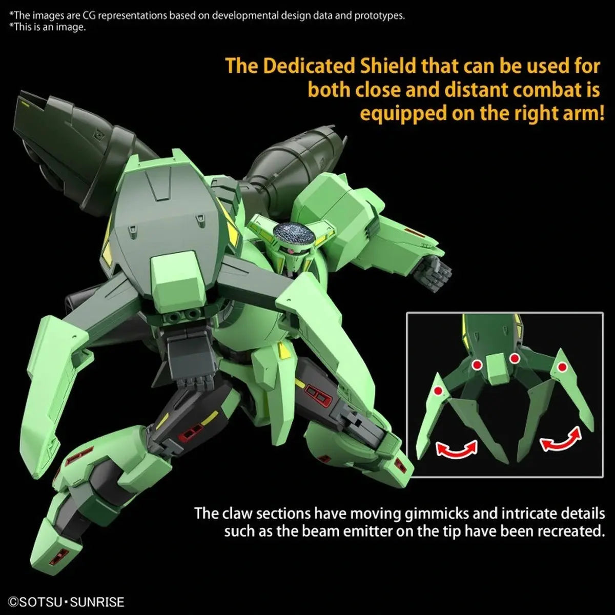 Gundam Gunpla HG 1/144 259 Bolinoak-Sammahn - Image 3