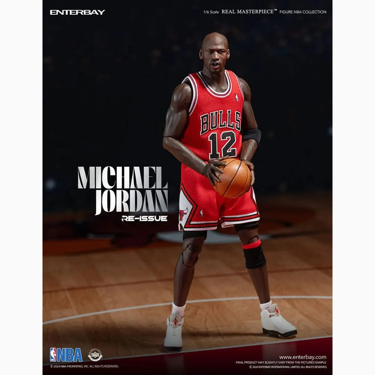 NBA Collection figurine Real Masterpiece 1/6 Michael Jordan I'm Back Edition Limited 30 cm - Image 3