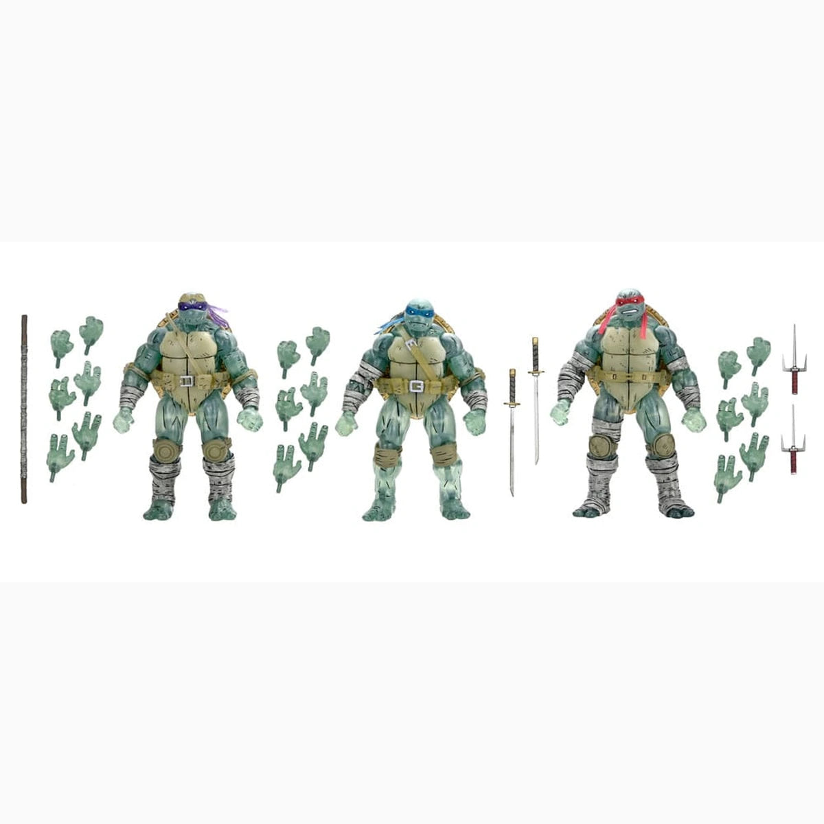 Tortues Ninja (The Last Ronin) pack 3 figurines Ghost Brothers 18 cm - Image 3