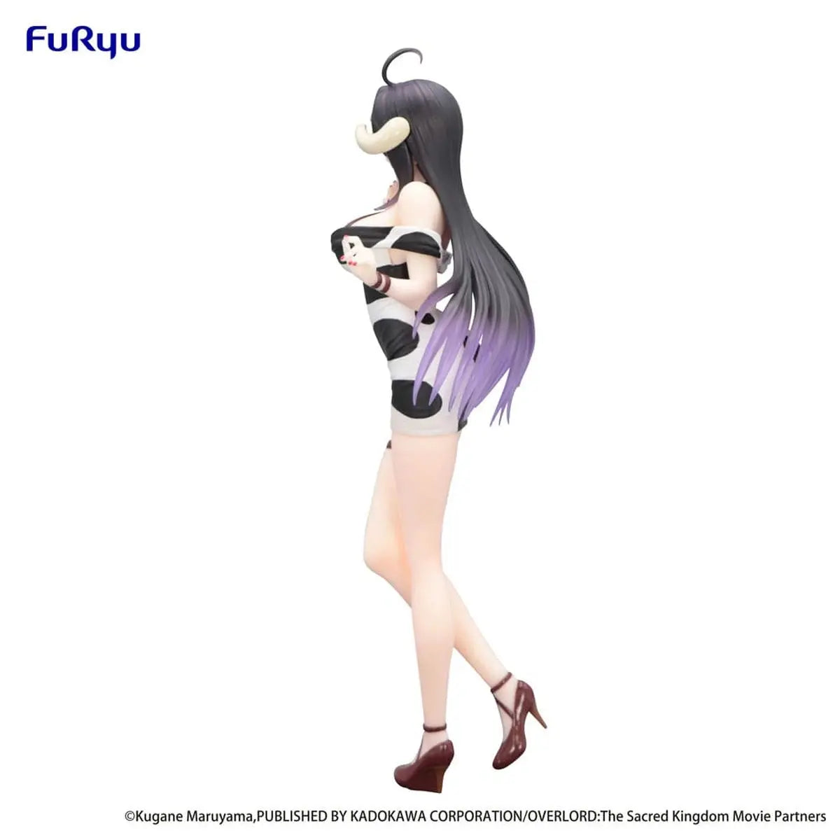 Overlord statuette PVC Trio-Try-iT Albedo Mini Dress Cow Pattern Ver. 21 cm - Image 6