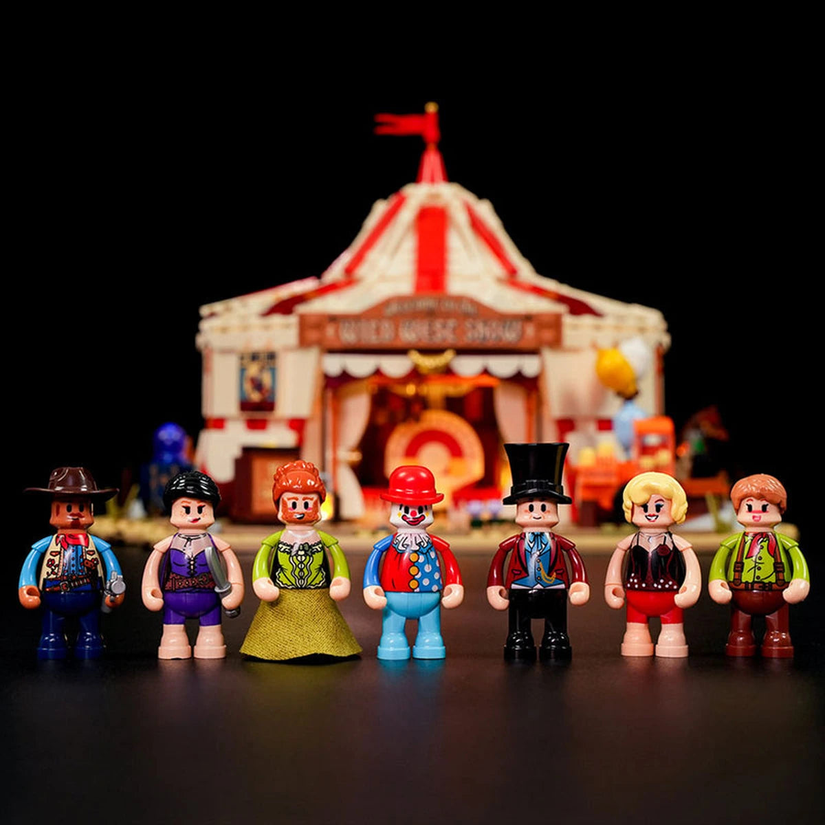 Lumibricks The Old West 14010 Traveling Circus - Image 2