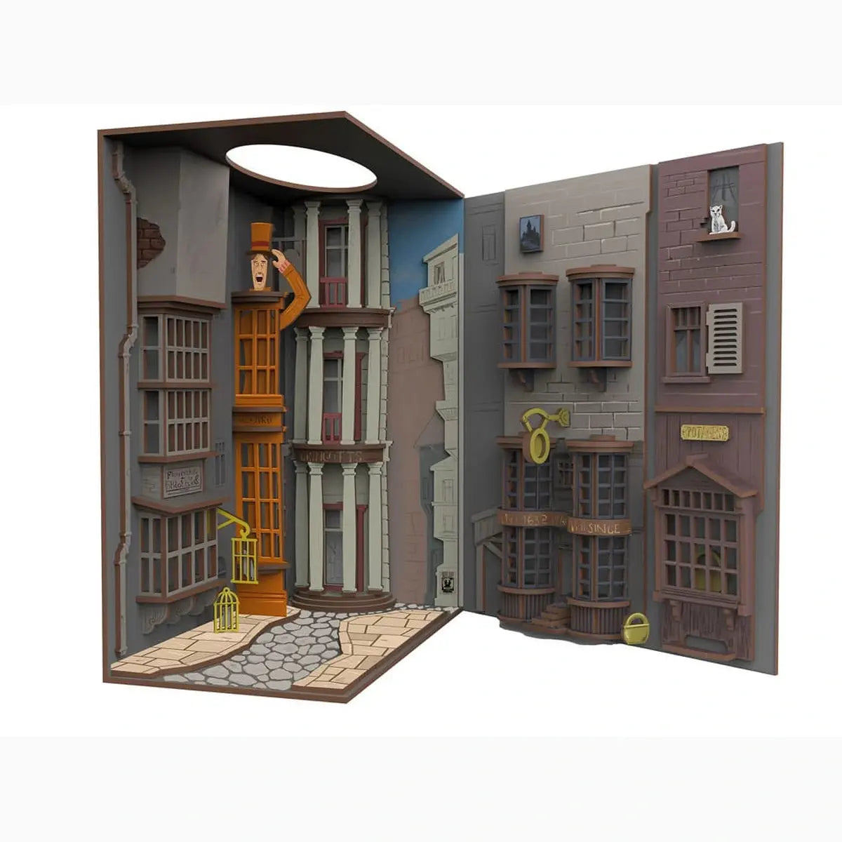 Harry Potter maquette Book Nook Tiny Adventures Chemin de Traverse 23 cm - Image 4