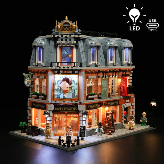 Lumibricks Town Life 15007 Brick Art Gallery - Image 1