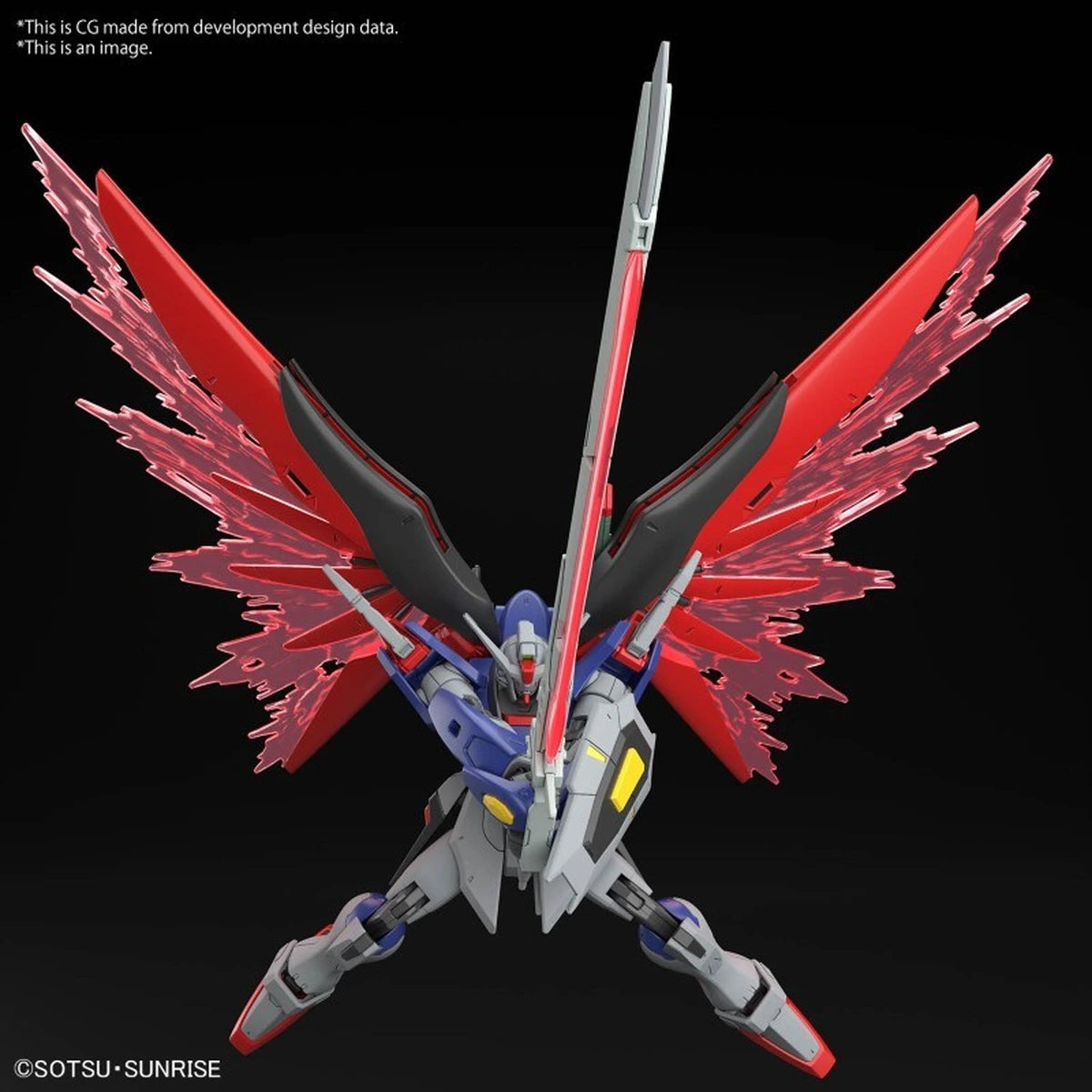 Gundam Gunpla HG 1/144 258 Destiny Gundam Spec II & Zeus Silhouette - Image 5