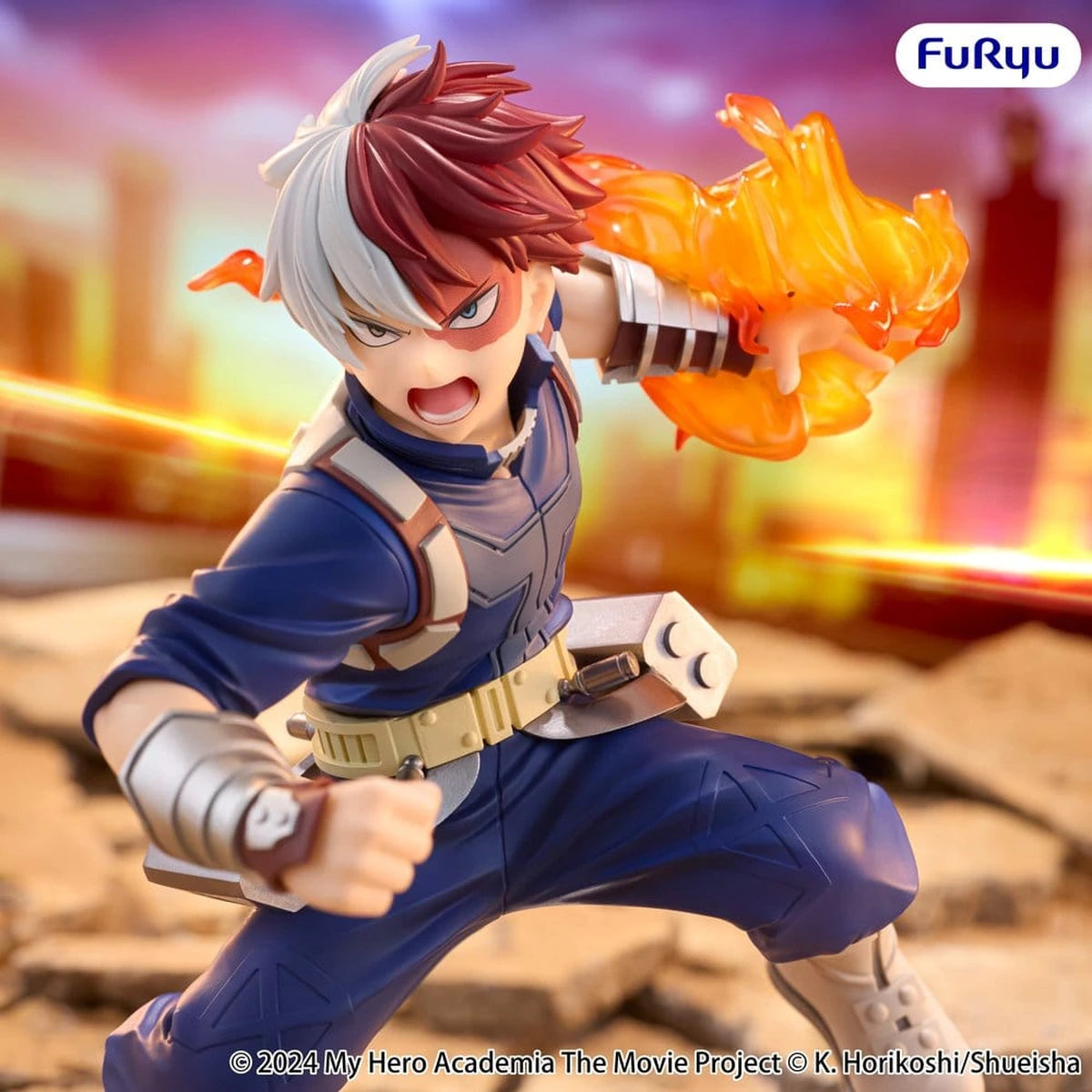My Hero Academia: You're Next figurine PVC Muchute Shoto Todoroki 17 cm - Image 3