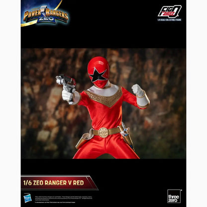 Power Rangers Zeo figurine FigZero 1/6 Ranger V Red 30 cm - Image ajoutée 13