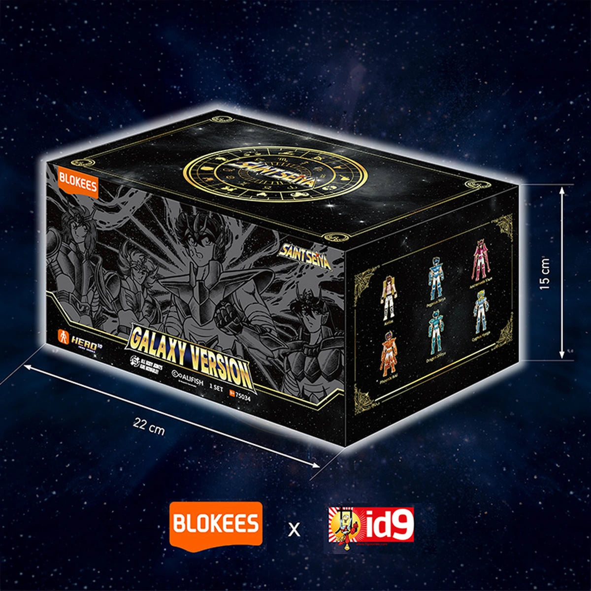 Saint Seiya Blokees Galaxy Version Special Edition Id9 Asst 6pcs - Image 3