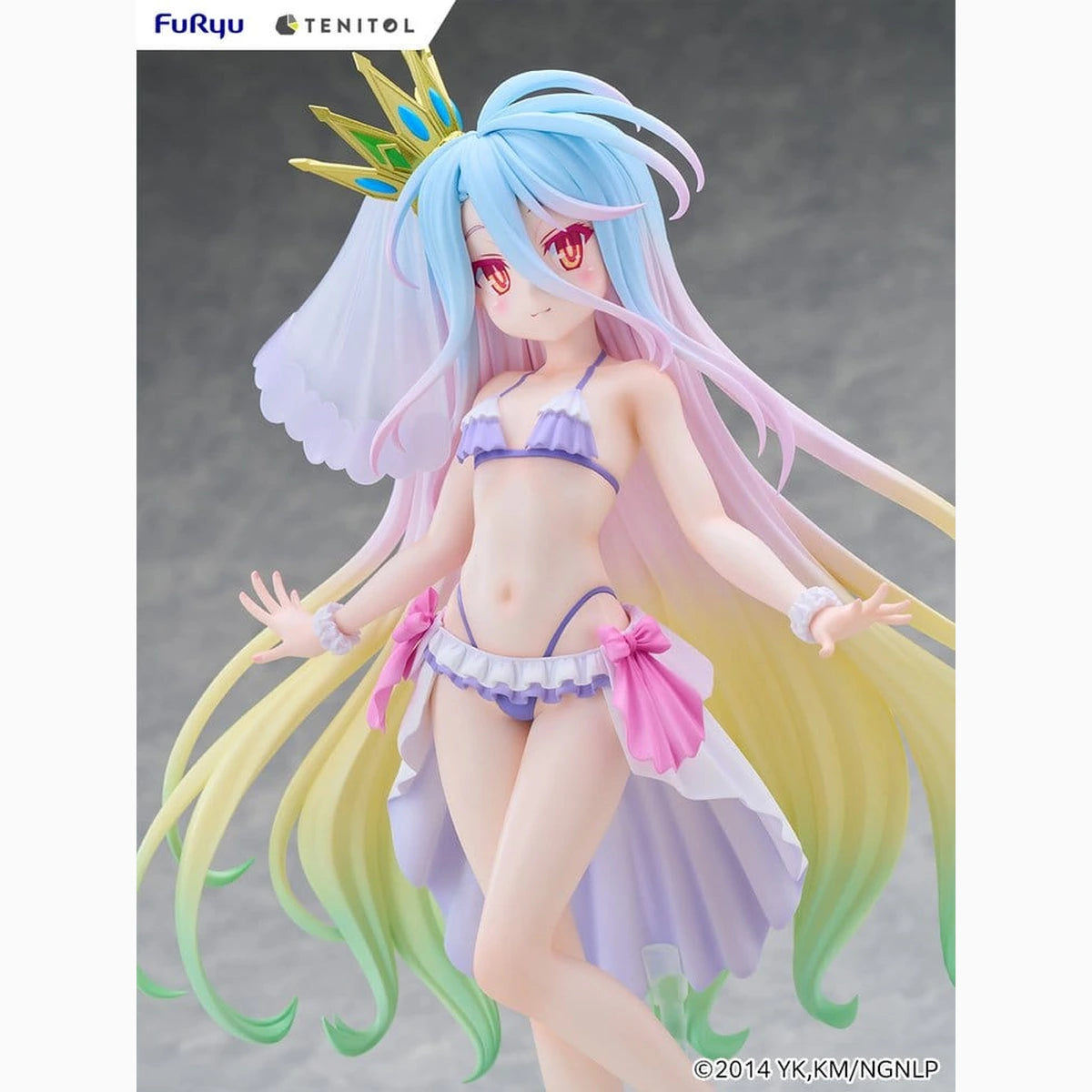 No Game No Life figurine PVC Tenitol Tall Shiro swimwear dress Ver. 29 cm - Image 5