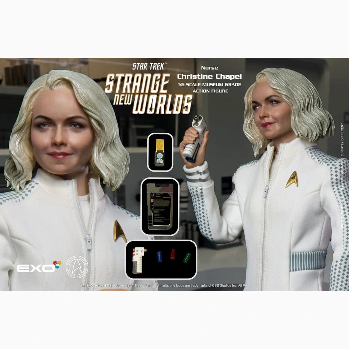 Star Trek: Strange New Worlds figurine 1/6 Nurse Chapel 30 cm - Image 3