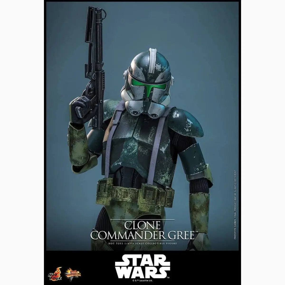 Star Wars Movie Masterpiece figurine 1/6 Clone Commander Gree 30 cm - Image 7