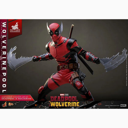 Deadpool & Wolverine Movie Masterpiece figurine 1/6 Wolverinepool Hot Toys Exclusive 31 cm - Image 7