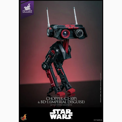 Star Wars figurine set 1/6 Chopper (C1-10P&trade;) & BD-1&trade; (Imperial Disguise) 18 cm & 8 cm - Image 5