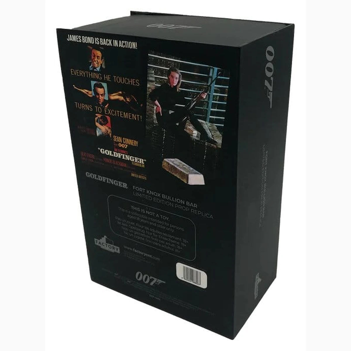 James Bond prop réplique 1/1 Goldfinger Fort Knox Bullion Bar 25 cm Limited Edition - Image 6