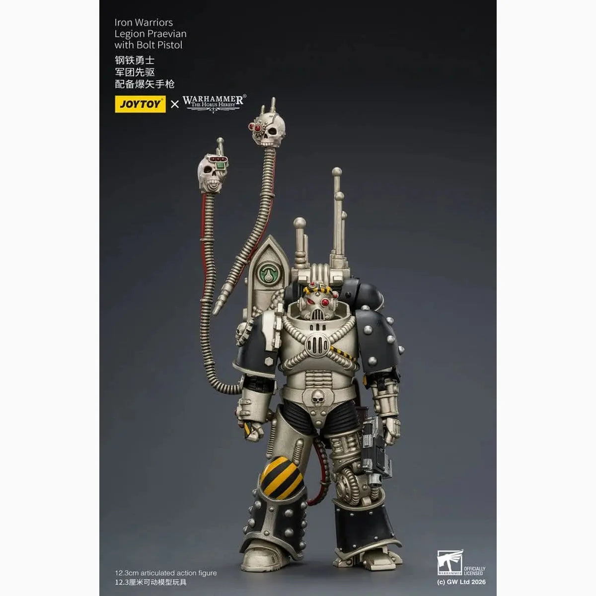 Warhammer The Horus Heresy figurine Iron Warriors Legion Praevian 12 cm - Image 3