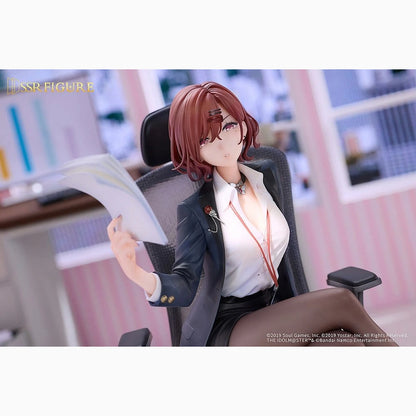The Idolmaster Shiny Colors x Mahjong Soul figurine PVC 1/7 Madoka Higuchi Effortless Work Ver. 21 cm - Image 5