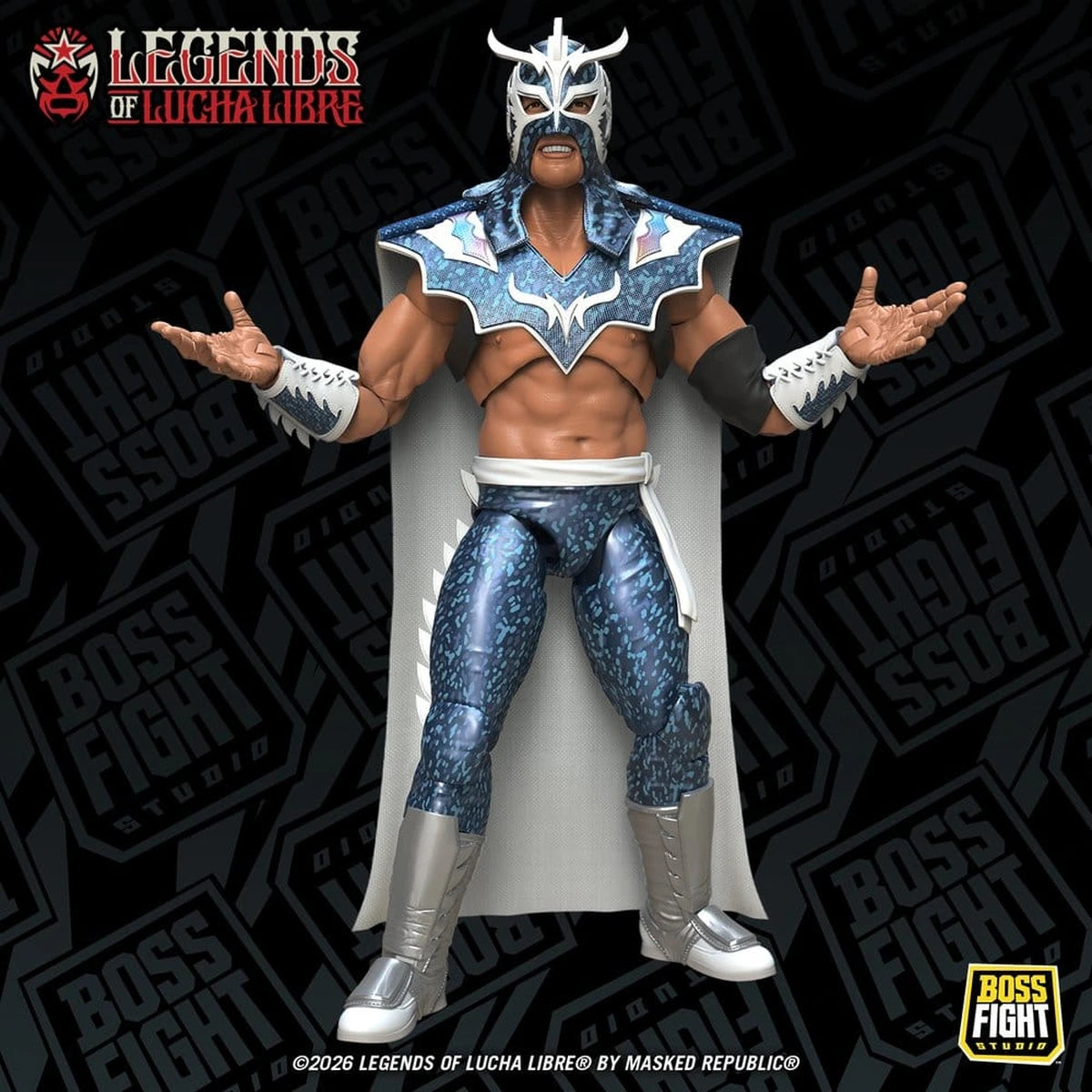 Legends of Lucha Libre Signature Series figurine 1/12 Ultimo Dragon 11 cm - Image 3