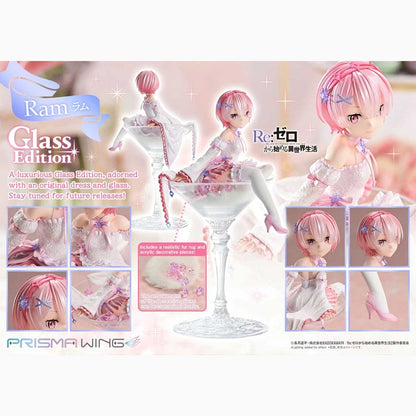 Re:ZERO Starting Life in Another World statuette PVC 1/7 Prisma Wing Ram Glass Edition 24 cm - Image 5